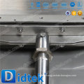 Didtek pneumatic actuator cast steel Knife rectangular gate valve